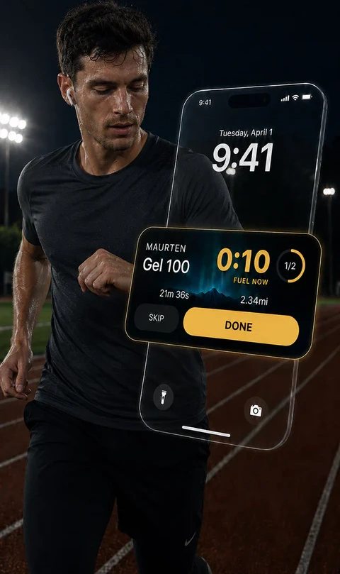 Fuelstate live marathon fueling prompt.